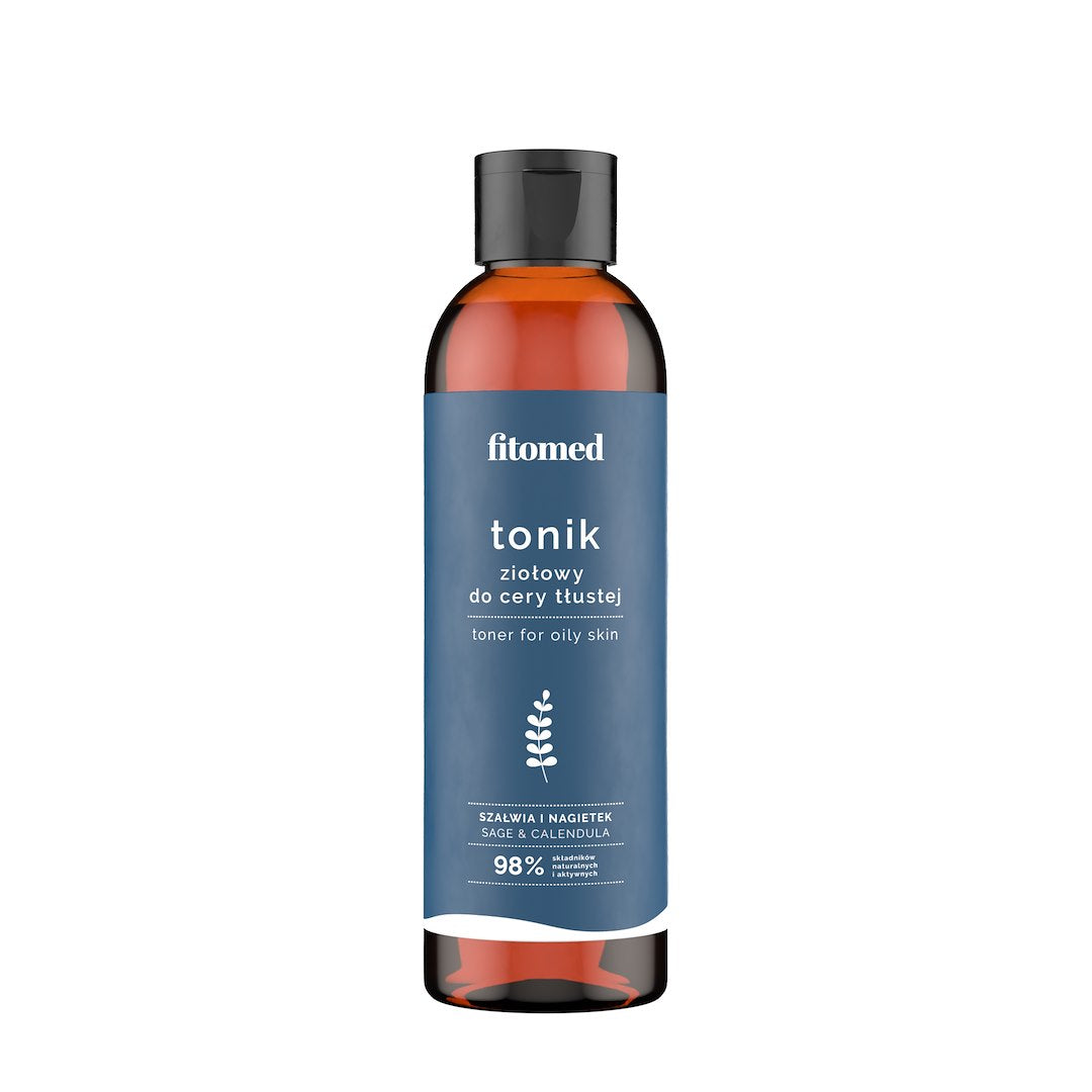 FITOMED - Tonik til fedtet hud med salvie og morgenfrue 200ml FITOMED
