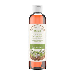 Traditional Herbal Shampoo – Naturlig hårvård framsida
