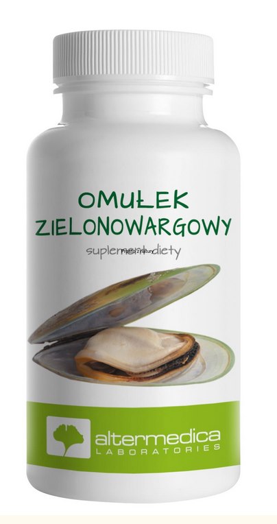 Alter Medica Green-Lipped Mussel baksida näringsfakta