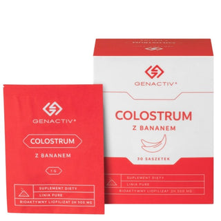 Genactiv - Kolostrum banaanijauheella 200g