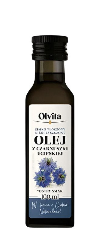 Olvita - Koldpresset Sort Spidskommenolie