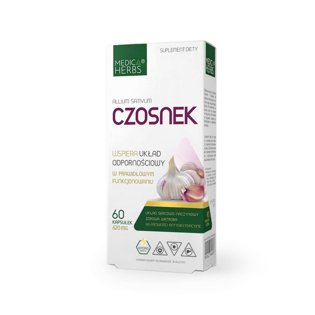 Medica Herbs - Valkosipuli (Allium Sativum) - 60 kapselia