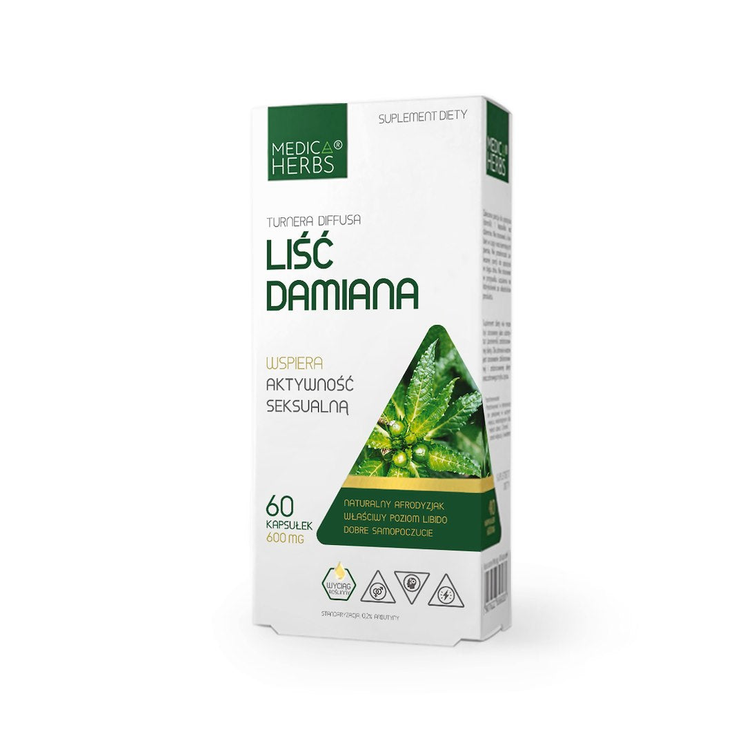 Medica Herbs Damiana Leaf ingredienser & innehål