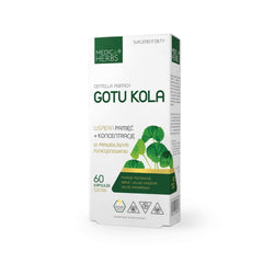 Medica Herbs Gotu Kola 60 kapslar framsida