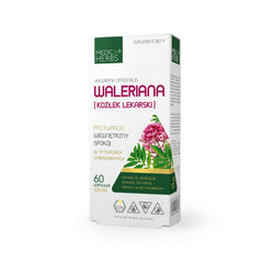 Medica Herbs Valerian 60 kapslar framsida