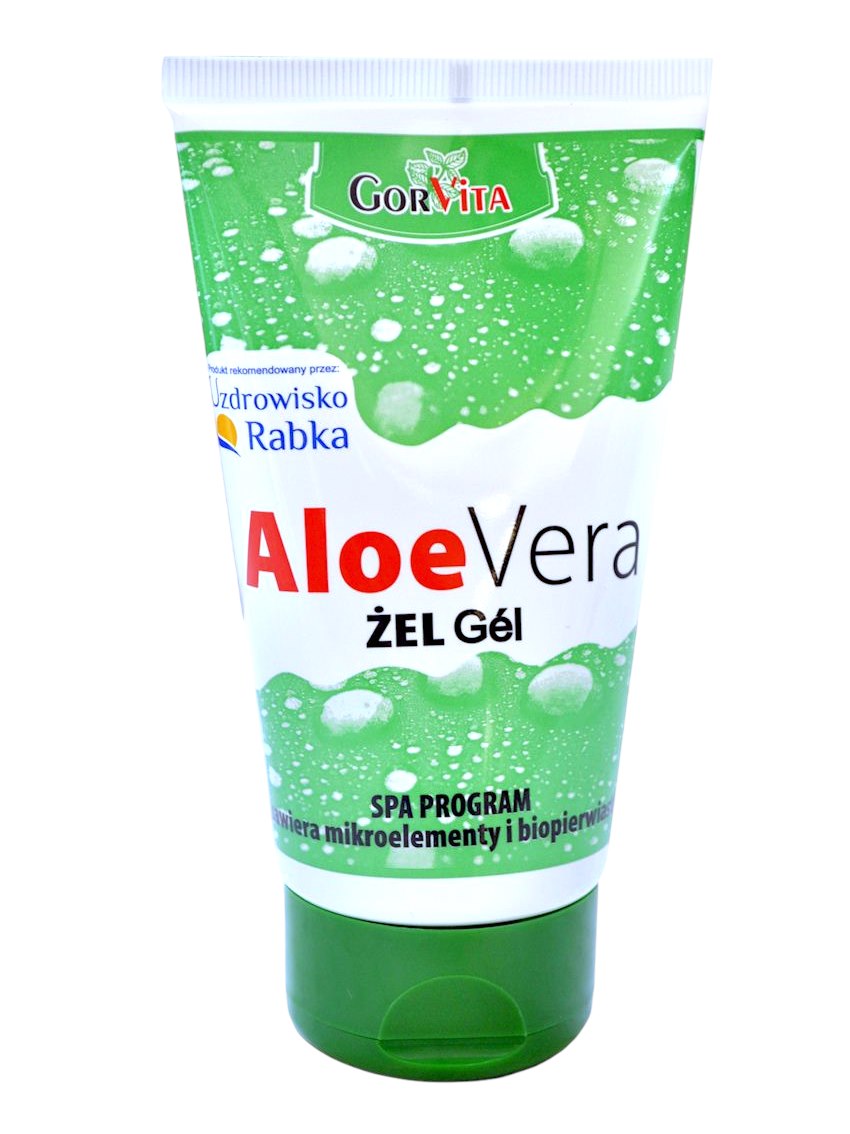 Corvita Aloe Vera Gel baksida näringsinformation