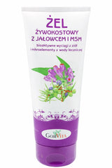 Gorvita Comfrey Gel With Juniper And MSM 200ml framsida