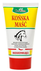 Gorvita - Horse Warming Balm baksida med instruktioner