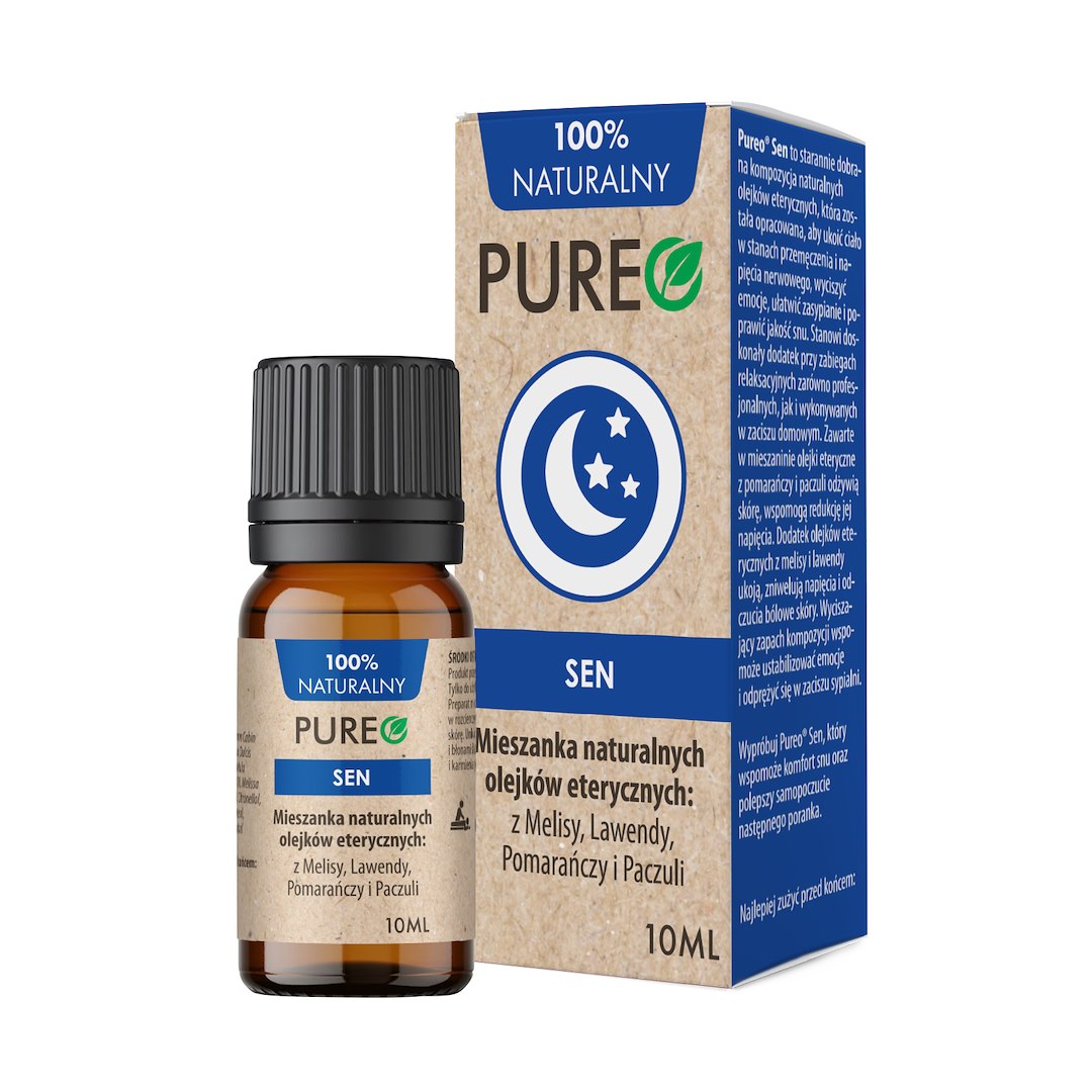 Pure - O Sen naturlig eterisk oljeblandning 10 ml framsida