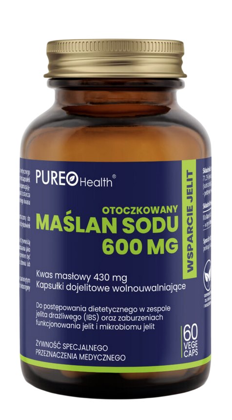 Pure - o Health - Sodium Butyrate framsida