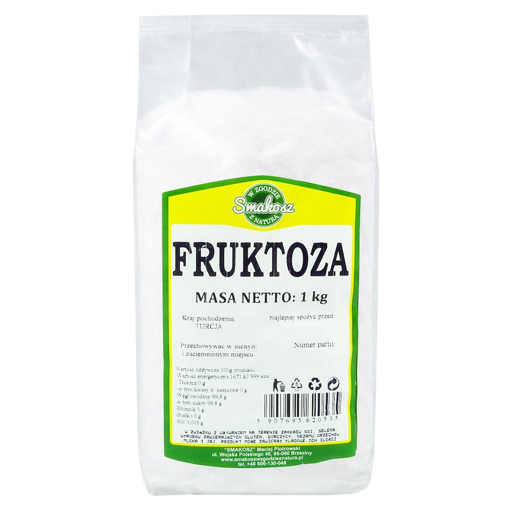 Smakosz Fructose 1kg framsida