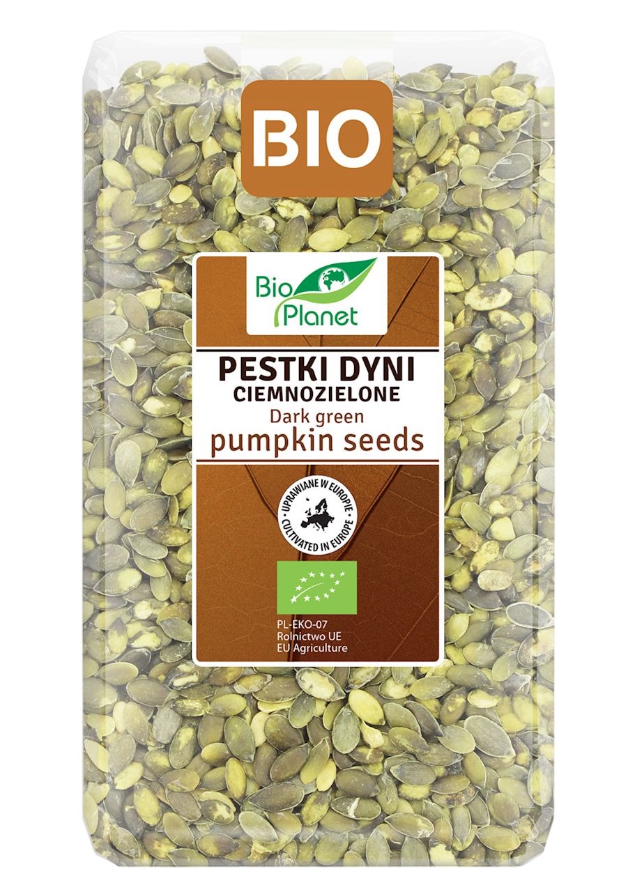 Bio Planet Organic Dark Green Pumpkin Seeds ingredienser