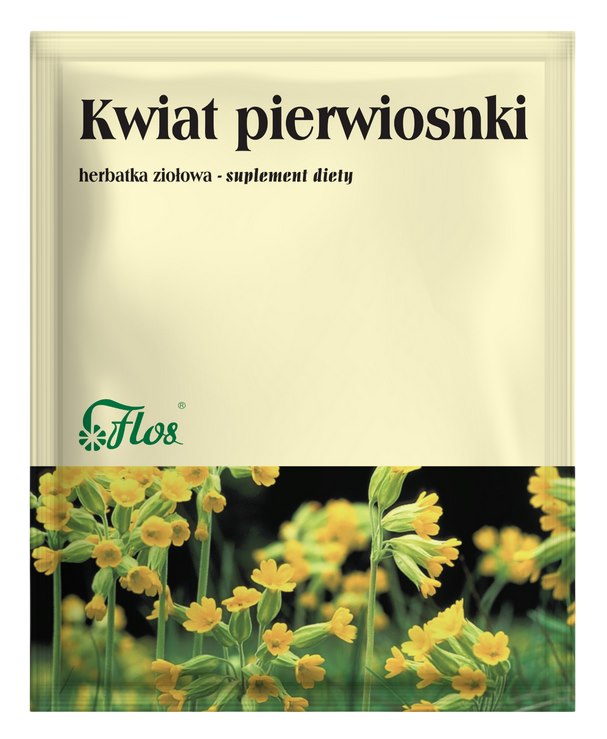 Flos - Primrose Flower baksida näringsinformation