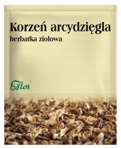 Flos - Angelica Root baksida näringsinformation
