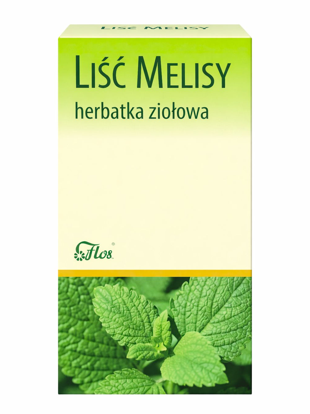Flos - Lemon Balm Leaf baksida med information