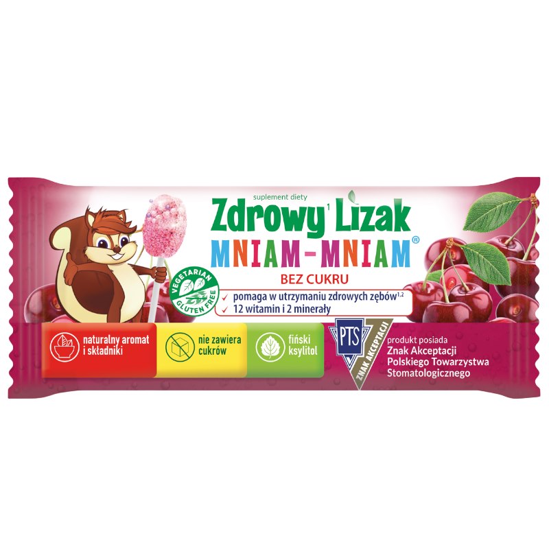Zdrowy Lizak Healthy Lollipop baksida näringsfakta