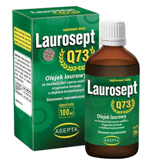 Asepta - Laurel Oil + Turmeric Oil ingredienser & etikett