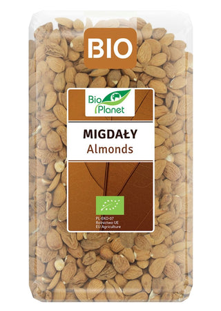 Bio Planet Organic Almonds framsida