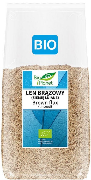 Bio Planet - Brun Hør Økologisk