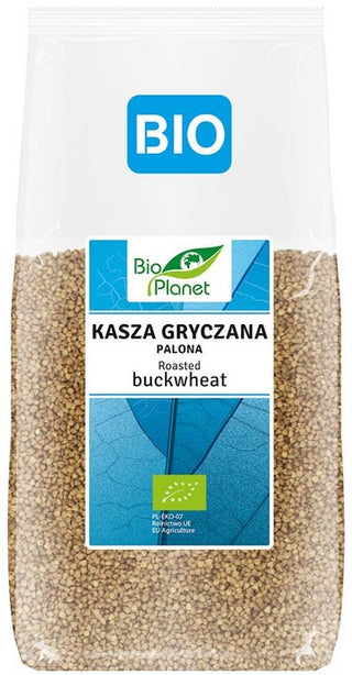 Bio Planet Roasted Buckwheat Groats framsida