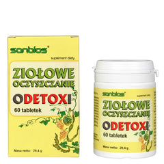 Sanbios - Herbal Cleanse Odetoxi - 60 Tabletek (60 Tabs)