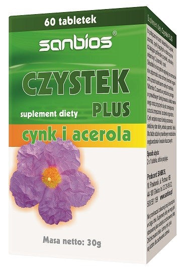 Sanbios - Czystek Plus 60tabl.