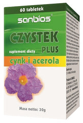 Sanbios - Czystek Plus 60tabl.