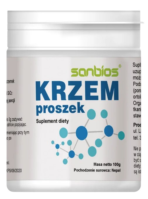 Sanbios Silica Powder framsida