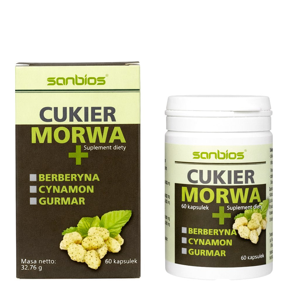 Sanbios Mulberry Sugar baksida näringsfakta