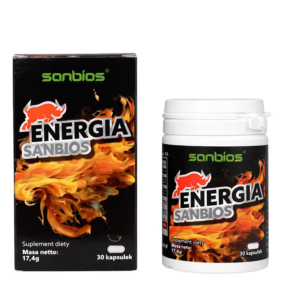 Sanbios Energia 30 kapslar framsida