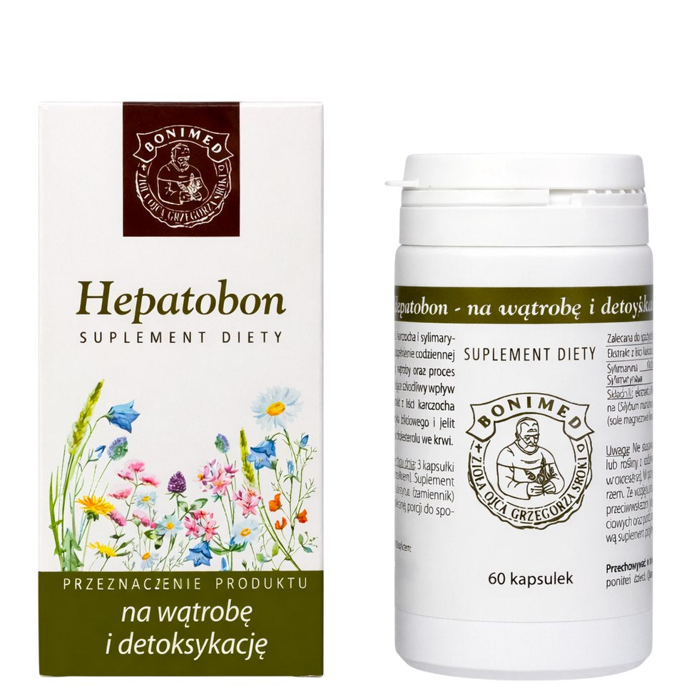 Bonimed - Hepatobon - 60 kapsler