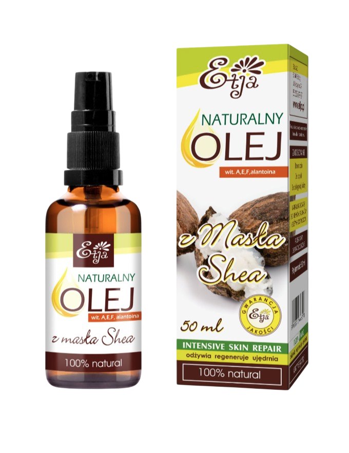 Etja Natural Oil With Shea Butter 50ml framsida