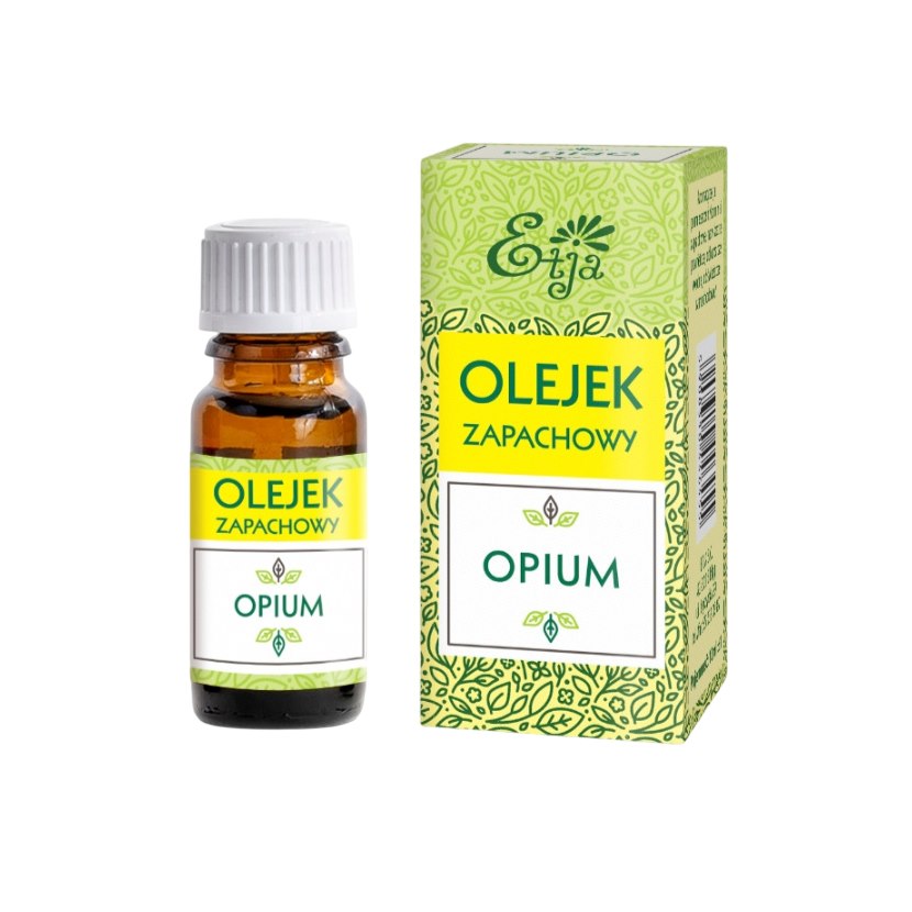Etja Fragrance Oil baksida etikett