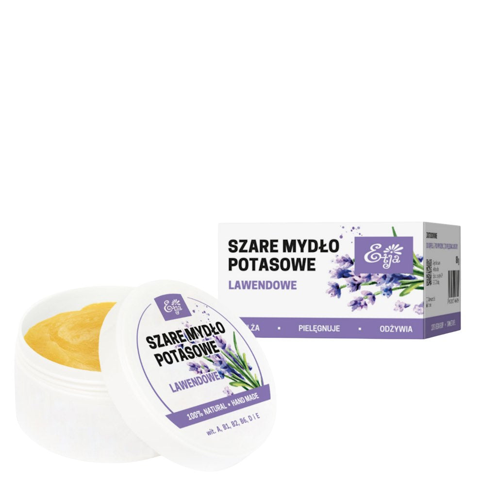 Etja - Naturlig Kalium Sæbe Lavendel 80g