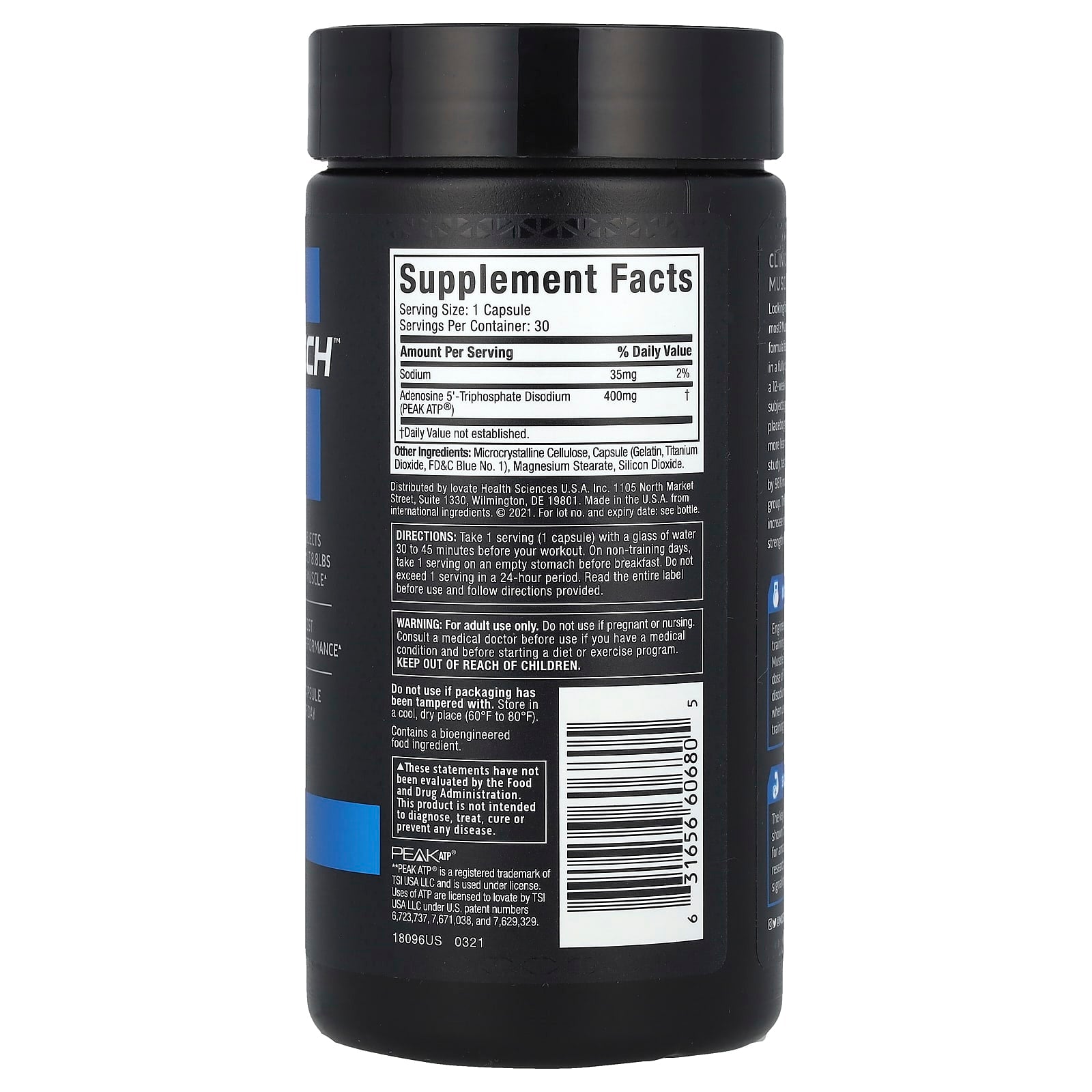 MuscleTech - Platinum Muscle Builder - 30 Caps