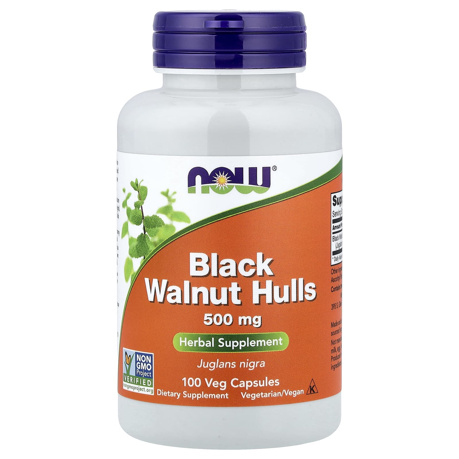 Black Walnut Hulls 500mg framsida