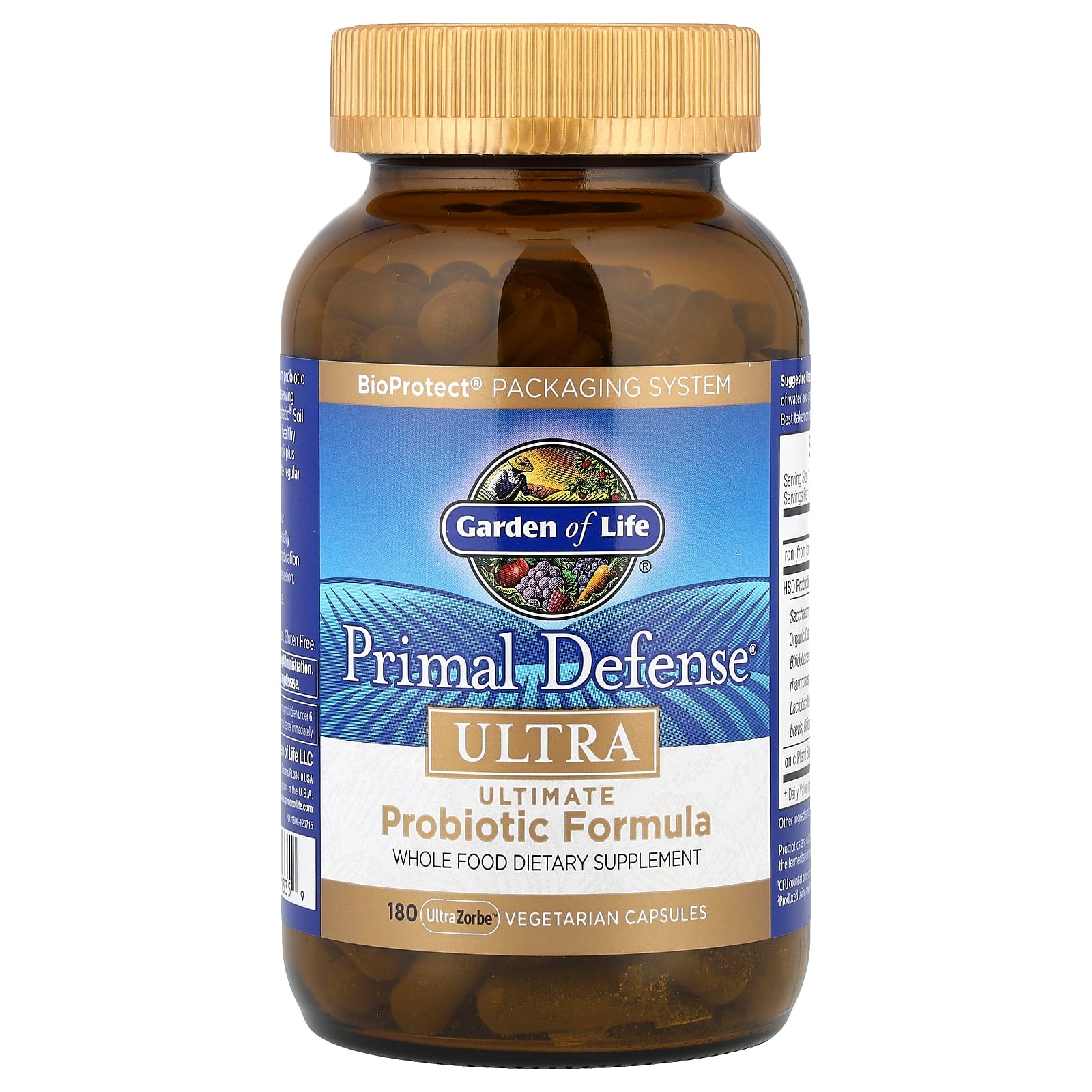 Primal Defense Ultra – Probiotisk Formula öppen förpackning
