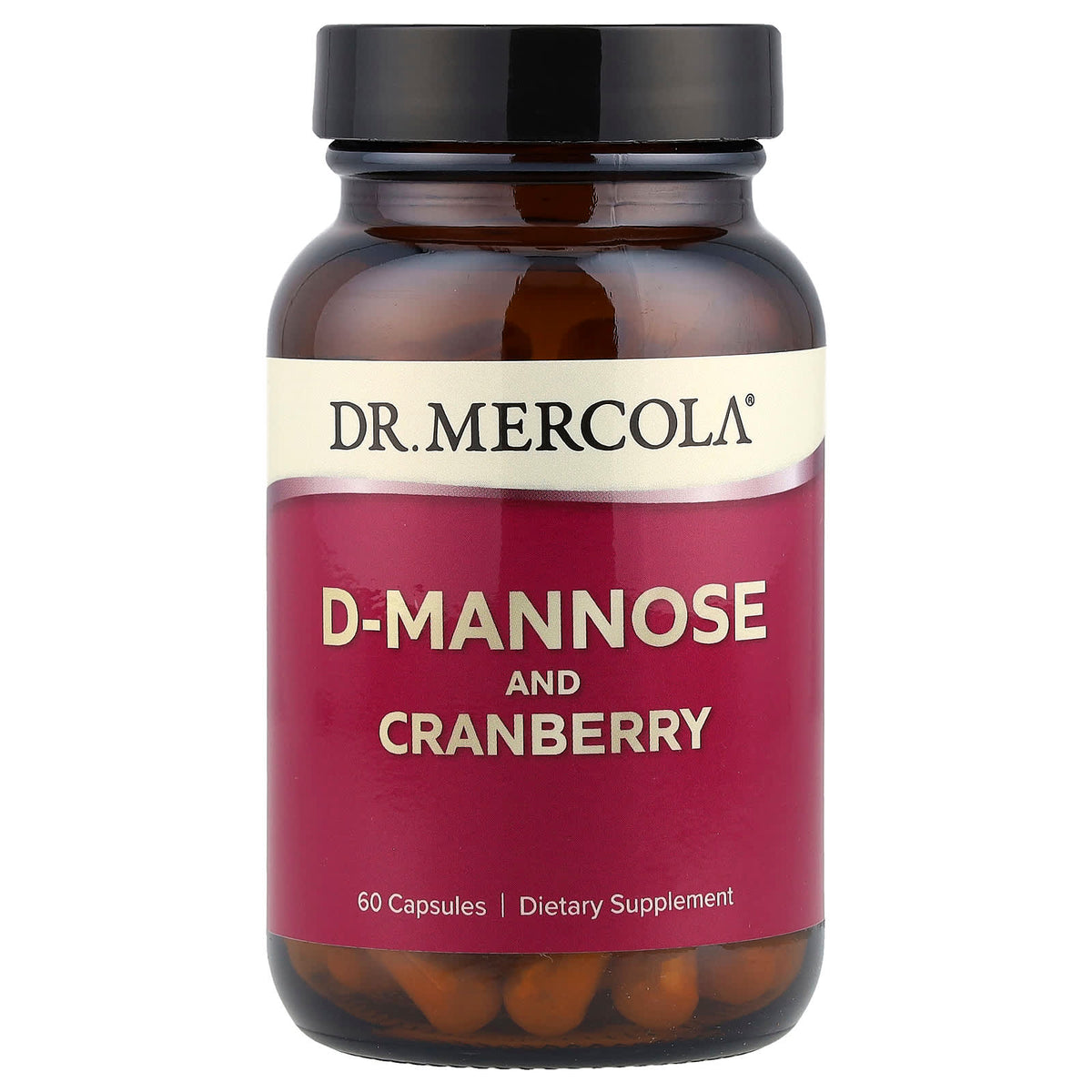 Dr. Mercola D-Mannose With Cranberry framsida