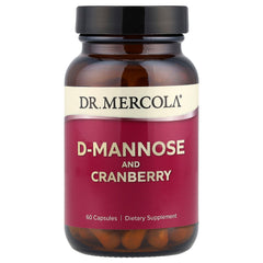 Dr. Mercola D-Mannose With Cranberry framsida