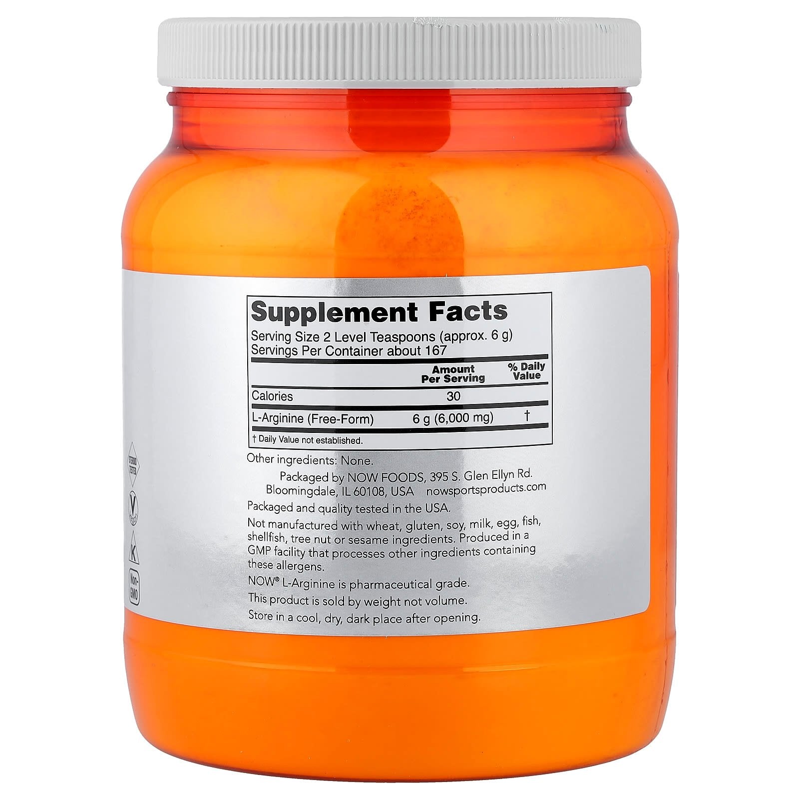 Now Foods - L-Arginin