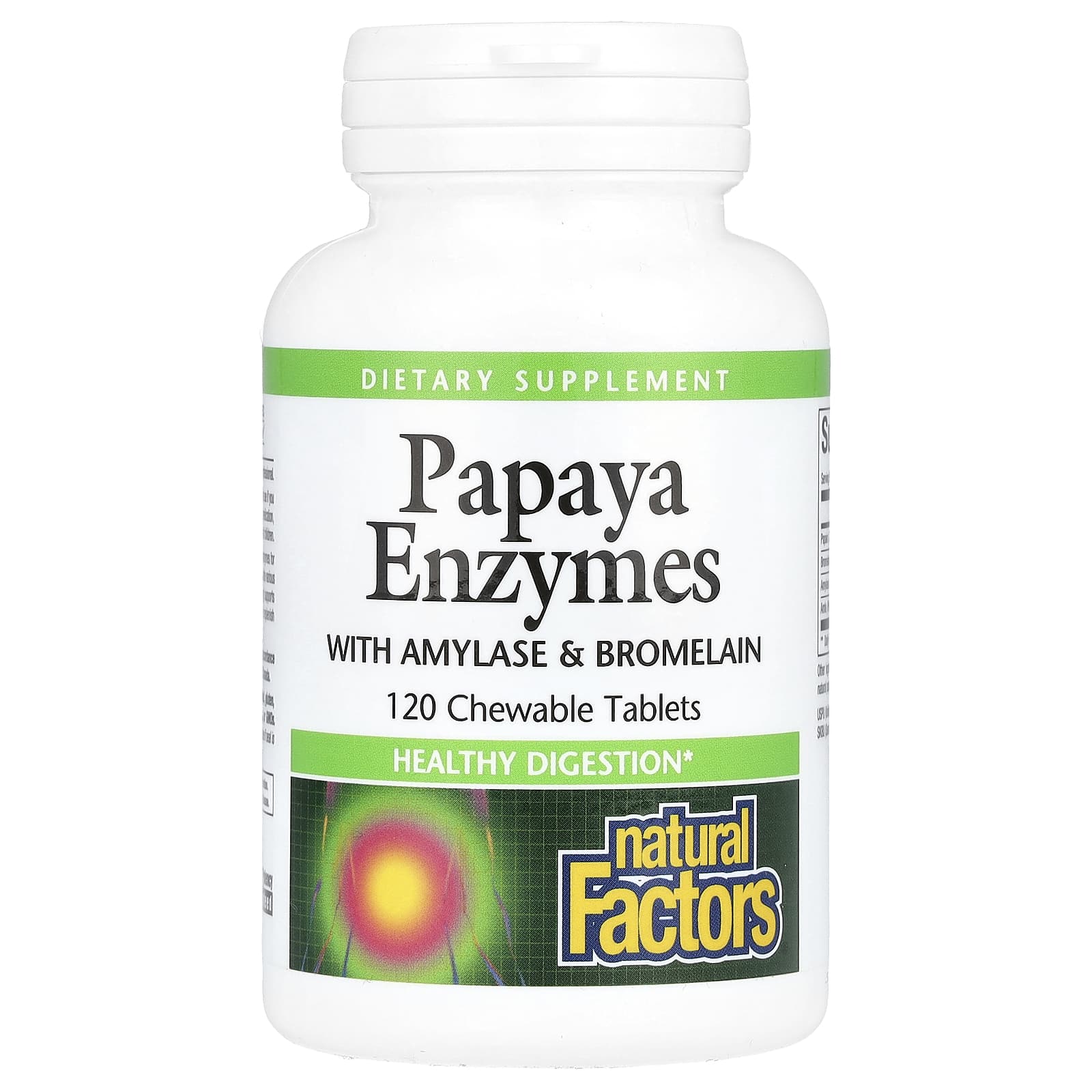 Natural Factors - Papaya Enzymes With Amylase And Bromelain