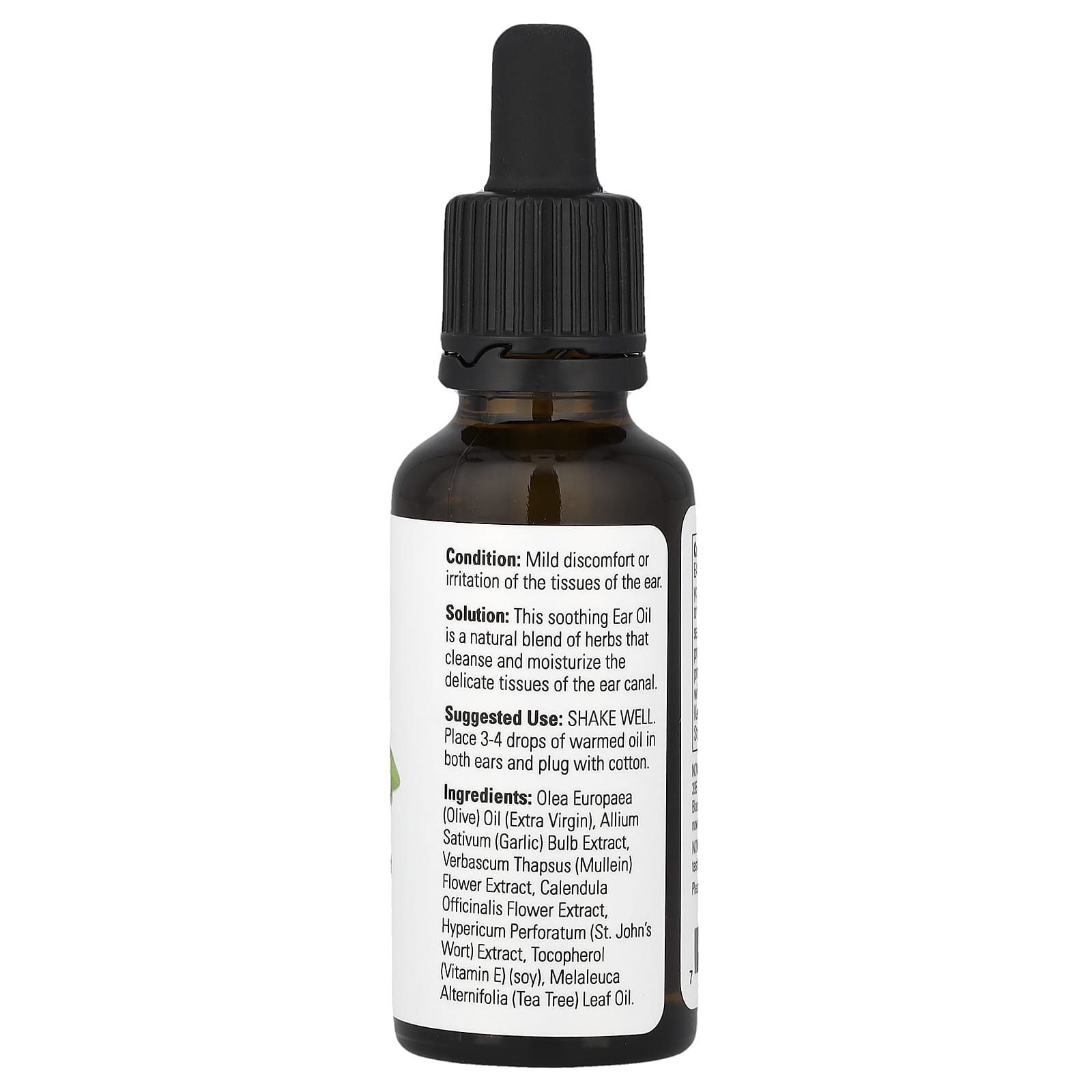 Ear Oil – Naturlig örtolja ingredienser & näringsfakta