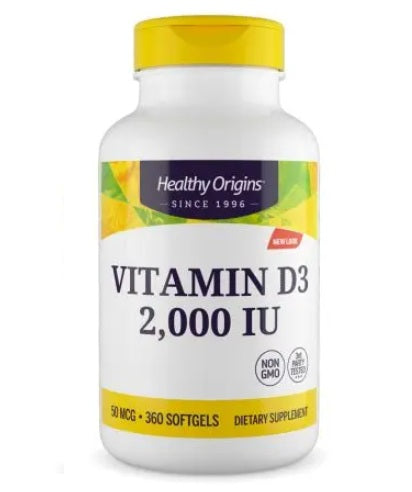 Healthy Origins - Vitamin D3 2,000 IU