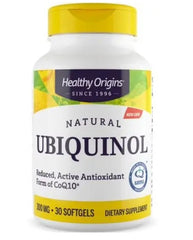 Healthy Origins - Natural Ubiquinol - 300mg (30 Caps)