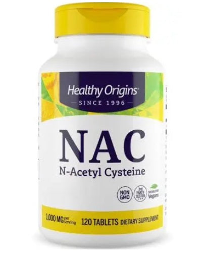 N-Acetyl Cysteine 500 mg baksida näringsfakta