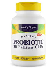 Healthy Origins Probiotic 30 Miljard CFU baksida