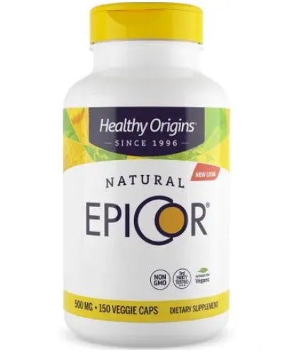 Healthy Origins Natural Epicor baksida näringsfakta