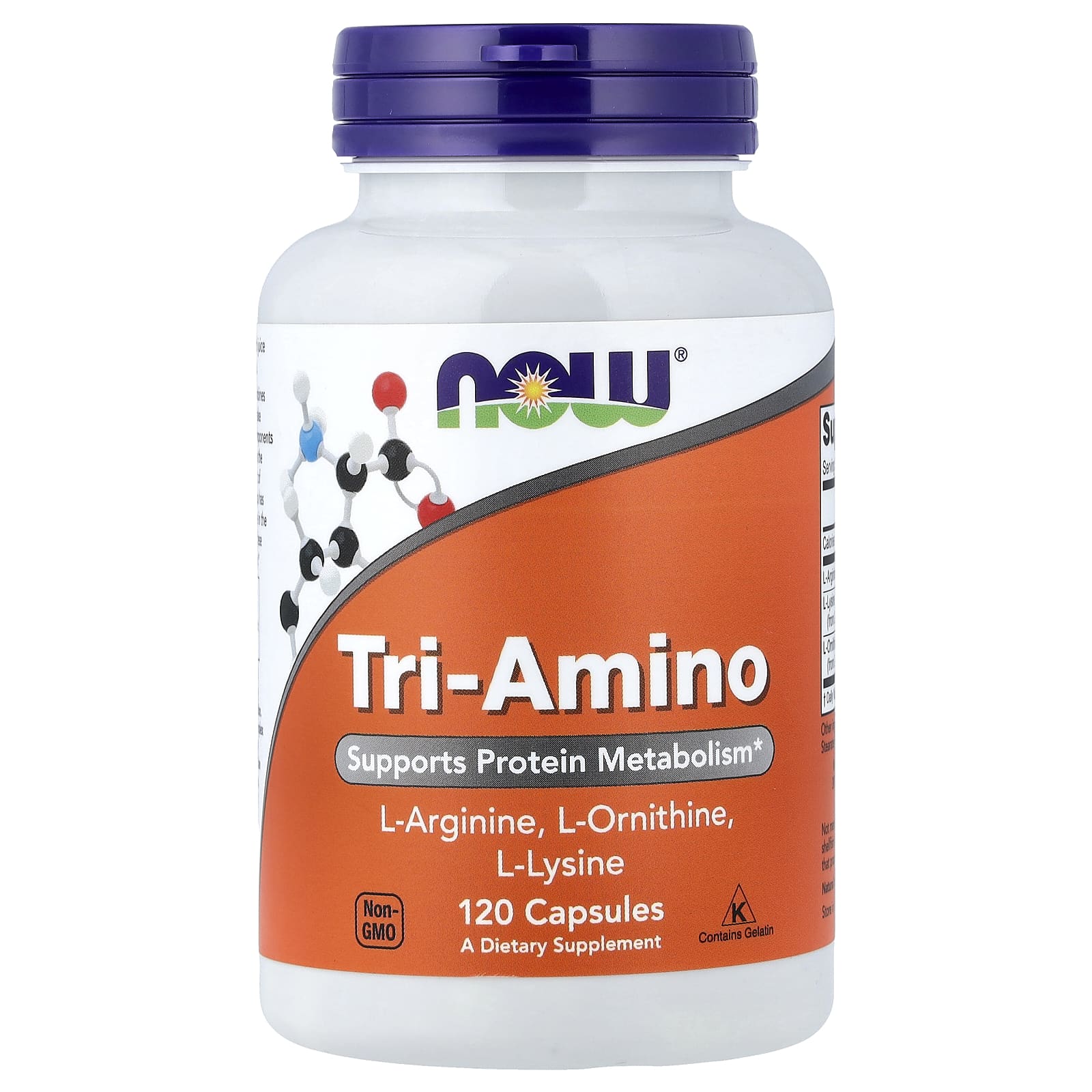 Tri-Amino baksida med näringsfakta