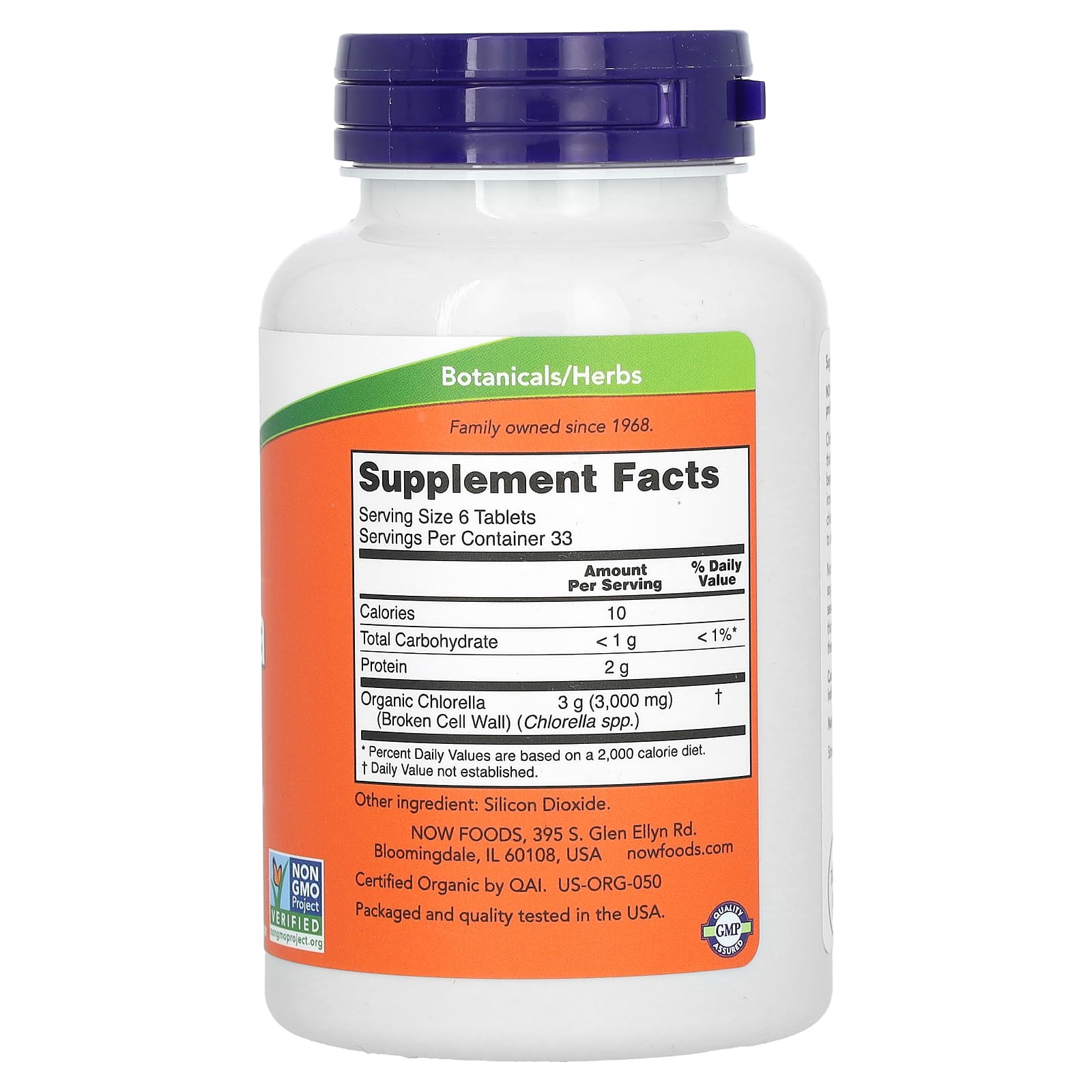 Now Foods - Chlorella