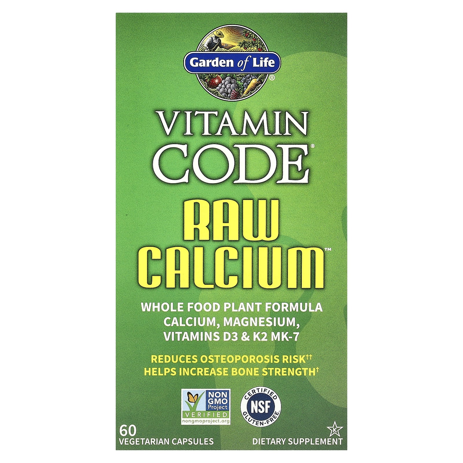 Garden Of Life - Vitamin Code Raw Calcium